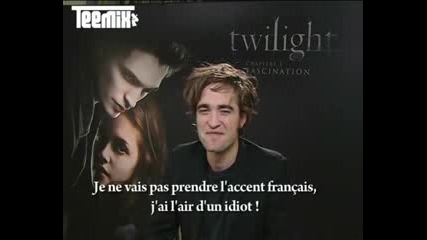 Robert се опитва да говори на френски за Teemix =]