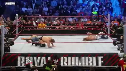 Edge returns to royal rumble 2010 !!
