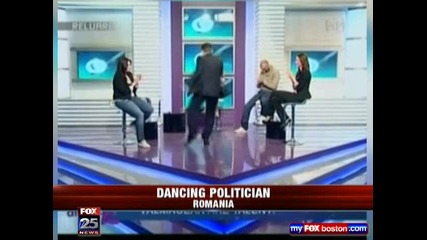 Romanian politician dances to Michael Jackson