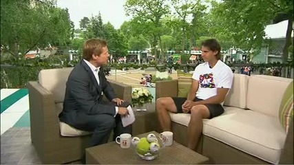 Rafael Nadal Interview Roland Garros 2010 