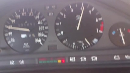 Bmw 320i E30 Класика Ускорение 40-240 Km/h