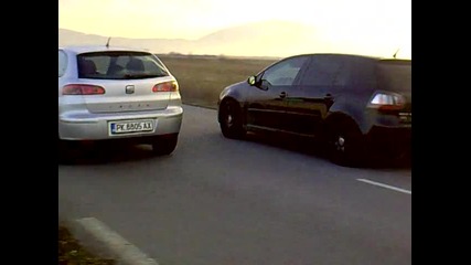 Radomir Seat Ibiza 1.9tdi vs Golf 5 2.0tdi 170konq 