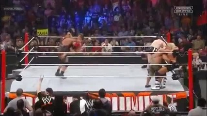 Chris Jericho Codebreaker on Ryback