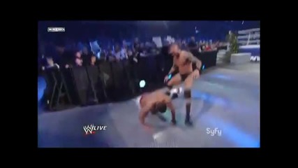 Wwe Randy Orton Headshot to David Otunga