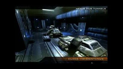 Quake 4 Level 11 Nexus Hub Tunnels part 1