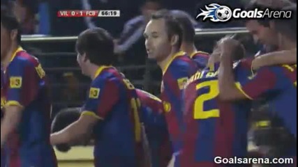 Villareal 0 vs Barcelona 1 - Pique 