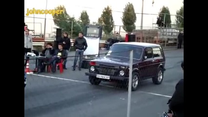 Lada Niva Turbo Launch control 