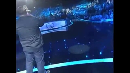 Превод * Christos - Greek Idol Live 1 ( Etsi Ksafnika )
