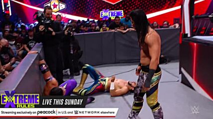 Mansoor & Mustafa Ali vs. Angel Garza & Humberto Carrillo: Raw, Sept. 20, 2021