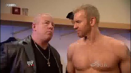 Ecw.2009/02/10 Christian & Finlay (backstage)