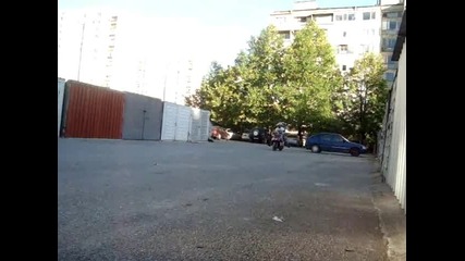 biker gad - stunt s dvama