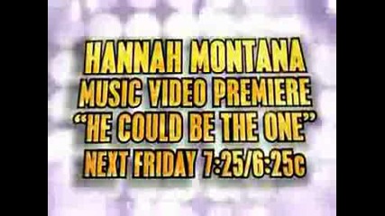 Hannah Montana - He Could Be The One Official Music Video Promo