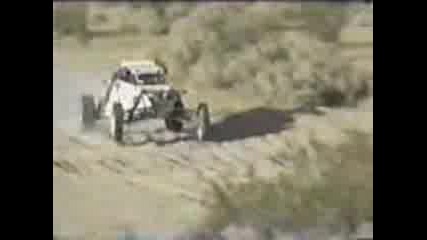 Off Road Състезание Катастрофа