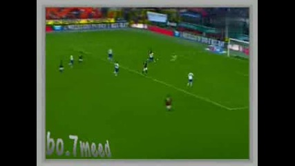 Milan Vs Sampdoria 3 - 0 Ronaldinho Inzaghi Goals Serie A.avi