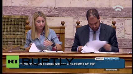 Greece: Hellenic Parliament votes YES to austerity measures