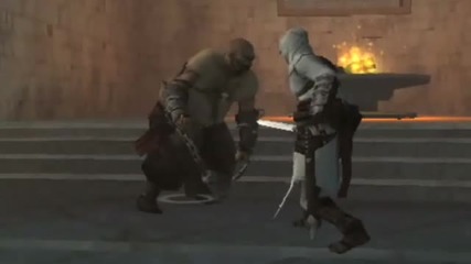 Assassins Creed Bloodlines Boss Battle Gameplay Psp