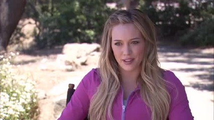 Hillary Duff talks about her workout routine and healthy lifestyle