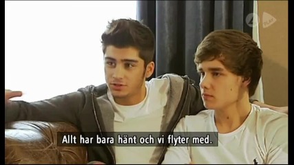 One Direction - Интервю в Швеция