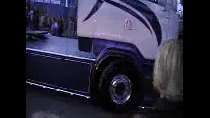 Scania v8 trucks