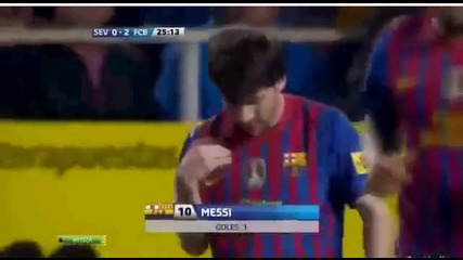 L.messi Goal Vs Sevilla
