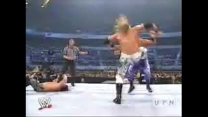 Wwe Smackdown - Rey Mysterio- John Cena and Edge vs. Eddie Guerrero- Kurt Angle and Chris Benoit 1