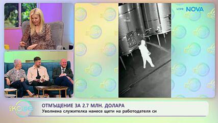 Уволнена служителка нанесе щети на работодателя си | На кафе | 20 апр. 2026