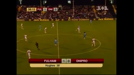 Европа лига. Fulham - Dnipro. Подробен репортаж