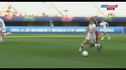 Женски футбол- Нова Зеландия- Швейцария 2:1,световно първенство за жени под 20 год.