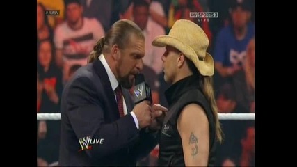 Wwe Raw Shawn Michaels се завръща 13.02.2012