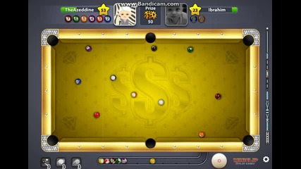 Theazeddine vs Ibrahim 8 Ball Pool Gameplay