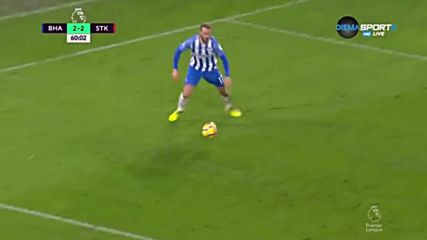 Брайтън - Стоук Сити 2:2 /репортаж/