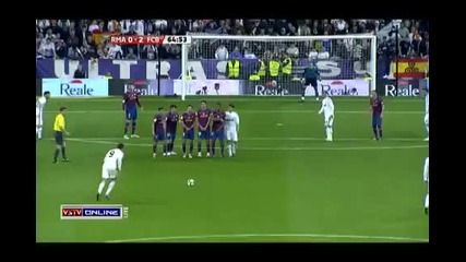 Cristiano Ronaldo vs Fc Barcelona 2010 [home] *hd*