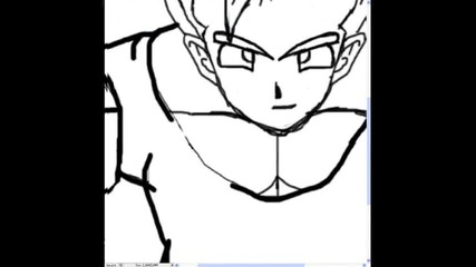 Gohan Speed Painting By Vlado