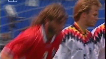 Футбол България - Германия 1994 - Втопо полувреме Част 2/4
