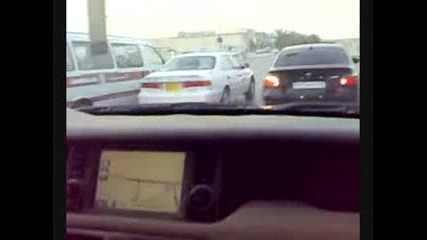Bmw M5 vs Carriera Gt - drift