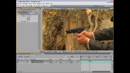 Adobe After Effects 7.0 Realistic Gun Blow Back