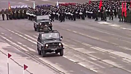 Репетиция за Парада на Победата в Москва 2016