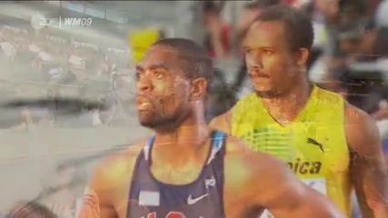 Tyson gay - Вав полуфинала на 100м от световното в Берлин