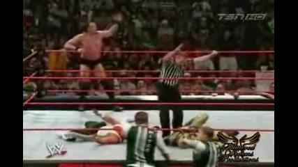 Wwe Raw 15.05.2006 - Goldust & Snitsky vs Spirit Squad ( Tag Team Championship )