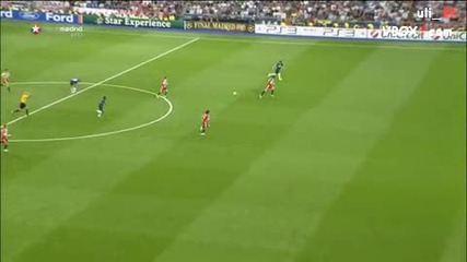 Байерн 0:2 Интер - Вторият гол на Диего Милито