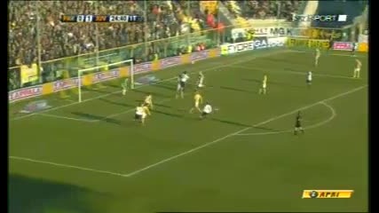 Football Watch Match Highlights and goals of Italy Serie A Parma 1 - 2 Juventus (14h00) 06 01 2010 