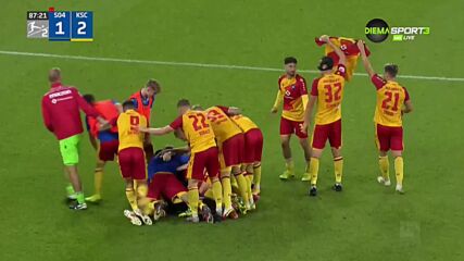 Шалке 04 - Карлсруе 1:2 /репортаж/