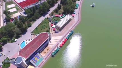 Заснемане на Гребна база Пловдив с дрон