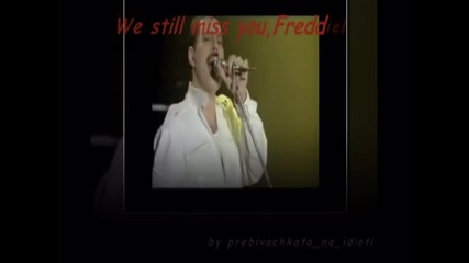 In memoriam of a great entertainer - Freddie Mercury
