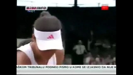 Ана Иванович отпада от Wimbledon 2009 