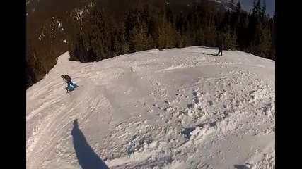 because of the snow