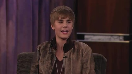 Justin Bieber в шоуто на Jimmy Kimmel част 2