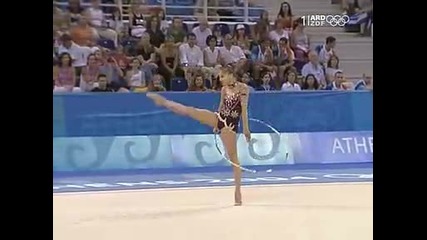 Olympic Games Athens 2004 - Simona Peycheva Bul Hoop final