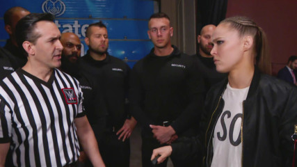 WWE management assigns security to Ronda Rousey: Raw, March 18, 2019