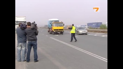 Масови проверки на камиони и автобуси 25.10.2011